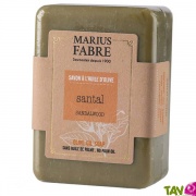 Savonnette de Marseille Santal parfum  l'huile d'olive, 150g