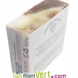 Savon Bio Surgras Lavande du quercy et Mauve des flandres 100g