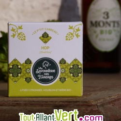 Savon surgras � froid bio citronn�, houblon et bi�re 100g