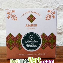 Savon Gommage Bio Surgras cannelle, girofle et bi�re, sapinnifi� � froid 100g