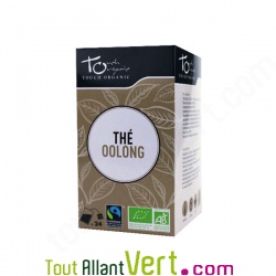 Th� Oolong bio de Chine, bo�te de 24 sachets