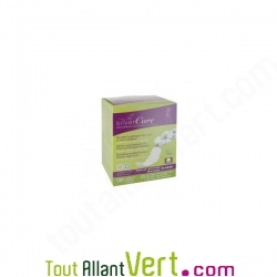 Serviettes hygi�niques coton bio extra Nuit, lot de 8, Silvercare