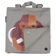 Sac � dos enfant Mammouth en coton bio 23 x 23 x 8 cm