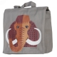 Sac � dos enfant Mammouth en coton bio 23 x 23 x 8 cm
