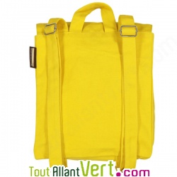 Sac � dos enfant Z�bre en coton bio 23 x 23 x 8 cm