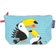 Trousse � crayons Toucans en coton biologique 22 x 13 cm