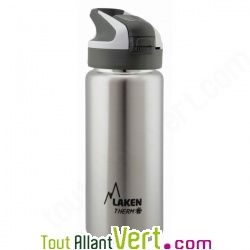 Gourde inox isotherme 0,5l bouchon paille