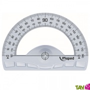 Rapporteur 180 en plastique recycl, 12cm