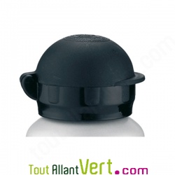 Bouchon capuchon Noir pour gourde inox isotherme enfant Laken
