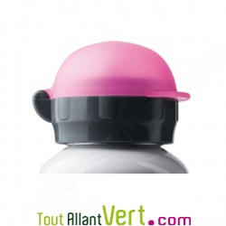 Bouchon capuchon Rose pour gourde inox isotherme enfant Laken