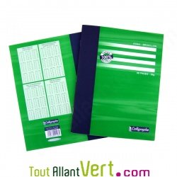 Cahier essai brouillon recycl� Clairefontaine Seyes 17x22cm 96p