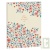 Carnet recycl� 15x21 cm Fleur, Julie Adore