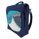 Sac � dos enfant bio Baleine et ses poissons 23 x 23 x 7.5 cm