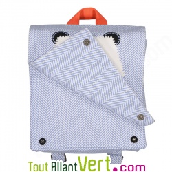 Sac  dos maternelle enfant bio Panda 23 x 23 x 7.5 cm