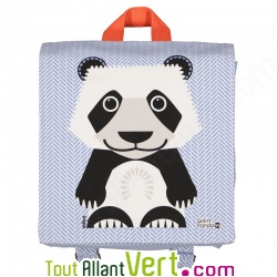 Sac  dos maternelle enfant bio Panda 23 x 23 x 7.5 cm
