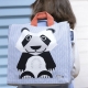 Sac  dos maternelle enfant bio Panda 23 x 23 x 7.5 cm