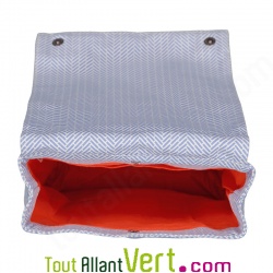 Sac  dos maternelle enfant bio Panda 23 x 23 x 7.5 cm