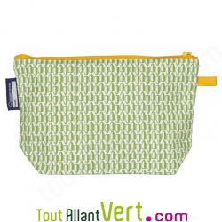 Grande trousse bio cole enfant Rhinocros 22 x 13 cm