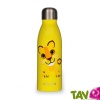 Bouteille inox rutilisable enfant 500 mL Lion, Qwetch x Coq en Pte