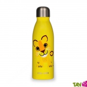 Bouteille inox rutilisable enfant 500 mL Lion, Qwetch x Coq en Pte