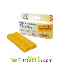 Cire bio pour r-enduire les Bee\'s wrap et emballage alimentaire