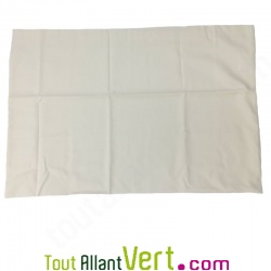 Taie d\'oreiller 100% coton bio 40 x 60 cm
