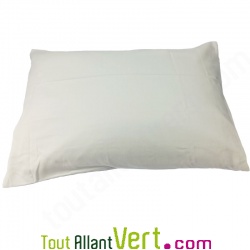 Taie d\'oreiller 100% coton bio 40 x 60 cm