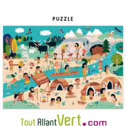 Puzzle Pr�histoire, Go back in time, 150 pi�ces, +6 ans