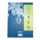 Cahier recycl� Petits carreaux A4 96p Bleu Forever