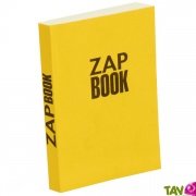 Bloc uni encoll recycl A6 80g 320 pages Jaune srie ZapBook