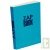 Bloc uni encoll� recycl� A6 80g 320 pages Bleu s�rie ZapBook