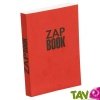 Bloc uni encoll� recycl� A6 80g 320 pages Rouge s�rie ZapBook