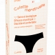 Culotte menstruelle flux abondants en coton bio, Noir