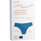 Culotte menstruelle flux moyens en coton bio, Bleu