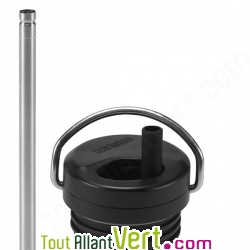 Gourde inox isotherme Camouflage et Eclairs, enfant 350mL, Klean Kanteen