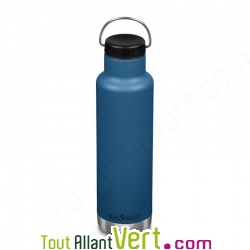 Gourde isotherme acier inoxydable Bleu fonc�, 592mL, de Klean Kanteen