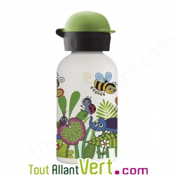 Gourde enfant en inox isotherme, Petites B�tes, 350mL