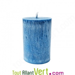 Petite Bougie Bleu en st�arine 100% v�g�tale, 20H