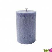 Petite Bougie cylindre Mauve en st�arine 100% v�g�tale, 20H