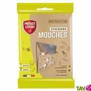 2 Piges  Mouches envelope collante sans insecticides