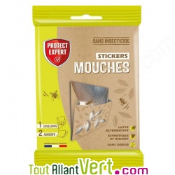 2 Piges  Mouches envelope collante sans insecticides