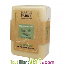 Savonnette de Marseille Amande am�re au beurre de karit�, 150g