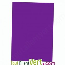 Sous-chemises recycl�es Violettes Nature Future 31x22cm pour A4