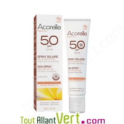 Spray solaire bio, indice 50, 100ml