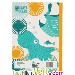 Cahier lign Recycl 15x21cm