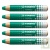 Crayon marqueur effa�able Vert pour tableau blanc et ardoise, lot de 5