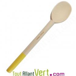 Cuill�re en bois Jaune de h�tre non trait�, 30 cm
