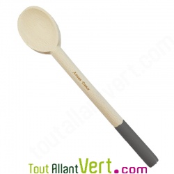 Cuill�re en bois Gris de h�tre non trait�, 30 cm