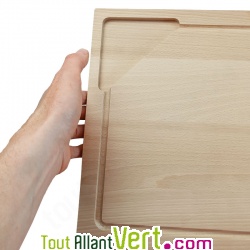 Planche � d�couper en bois, 50 x 30 cm