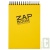 Bloc spirale � l'italienne uni recycl� A4 80g 320 pages Jaune s�rie ZapBook